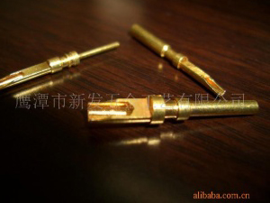 電子插孔，母端，銅針